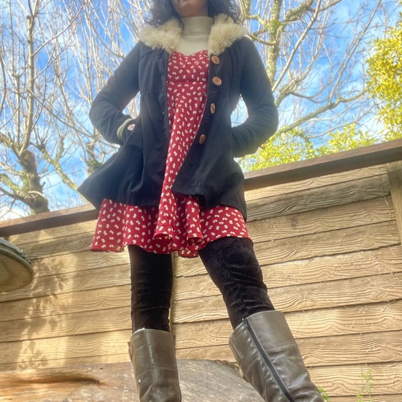 Penny Lane Faux Fur Coat perfect for Fall/Spring - Picture 4 of 7